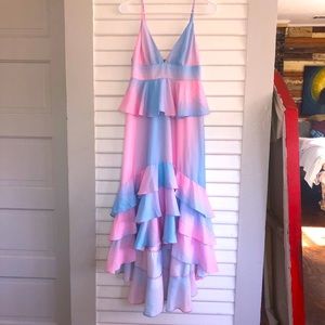 BuddyLove Georgia Ruffled Midi Dress